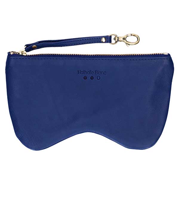 Pochette zippée pour lunettes Nathalie Blanc