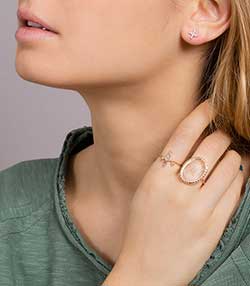 Tenue portée avec Bague L'Amour