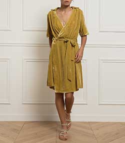 Tenue portée avec Sandales Epicure Rey Blond