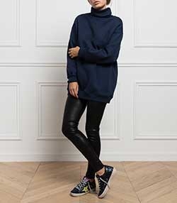 Tenue portée avec Legging Chad cuir