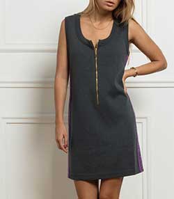 Tenue portée avec Robe zippée