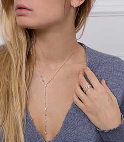 Tenue portée avec Bague Moonlight Or jaune