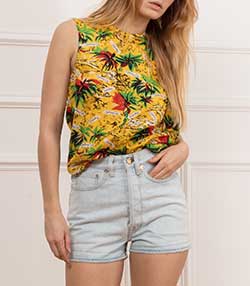 Tenue portée avec Débardeur Palm Deal