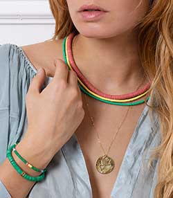 Tenue portée avec Collier Solo 6mm