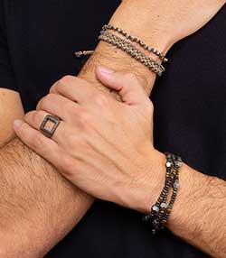 Tenue portée avec Bague The Zenith Diamond