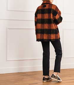 Tenue portée avec Baskets Super-Star Cuir Horsy Léopard