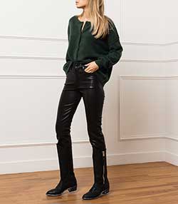 Tenue portée avec Boots santiag Razz 13 Black Vesuvio x Jane de Boy