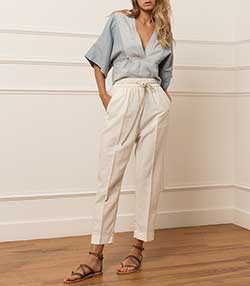 Tenue portée avec Sandales Epicure Horsy Baby Leopard