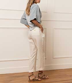 Tenue portée avec Sandales Epicure Horsy Baby Leopard