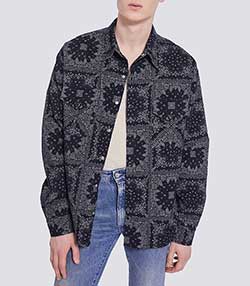 Tenue portée avec Chemise Zid Navy velours côtelé