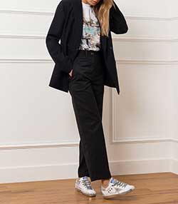 Tenue portée avec Pantalon de costume gris Newtime