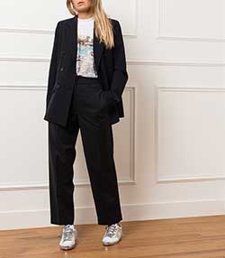 Tenue portée avec Pantalon de costume gris Newtime