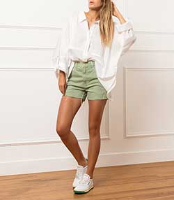Tenue portée avec Short rayé Utility Fray