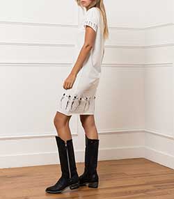 Tenue portée avec Robe Tee-shirt Bikini Line x Jane de Boy