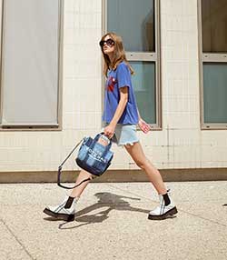 Tenue portée avec Bottines The Plaid Boots 