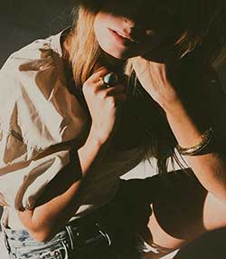 Tenue portée avec Jonc Rosalba