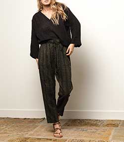 Tenue portée avec Sandales Epicure Horsy Baby Leopard