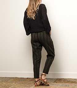 Tenue portée avec Sandales Epicure Horsy Baby Leopard