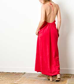 Tenue portée avec Robe Monica Rouge 