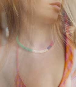 Tenue portée avec Collier Fidji x Jane de Boy