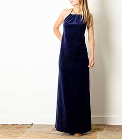 Tenue portée avec Robe Monica Bleu