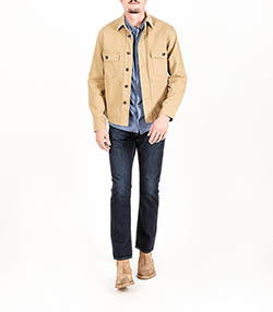 Tenue portée avec Jean homme Greenfield Dress Straight Dark Blue