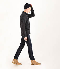 Tenue portée avec Jean homme Greenfield Dress Straight Dark Blue