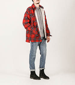 Tenue portée avec Chemise homme à manches longues Tourterelle