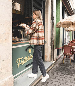 Tenue portée avec Jean Wyman Paradox en coton bio