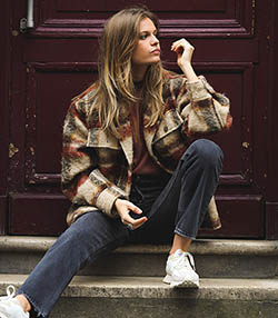 Tenue portée avec Jean Wyman Paradox en coton bio