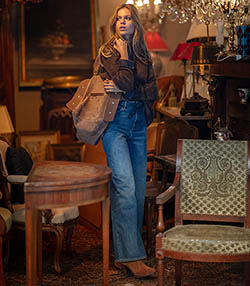 Tenue portée avec Boots Kval Scamo Vinsanto