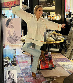 Tenue portée avec Boots Kval Scamo Vinsanto