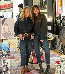 Tenue portée avec Ceinture en Cuir Suède Marron x Jane de Boy