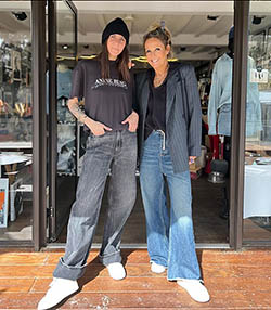 Tenue portée avec Jean Winona Spider Black 