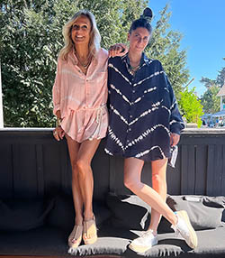 Tenue portée avec Chouchou Maya Mint