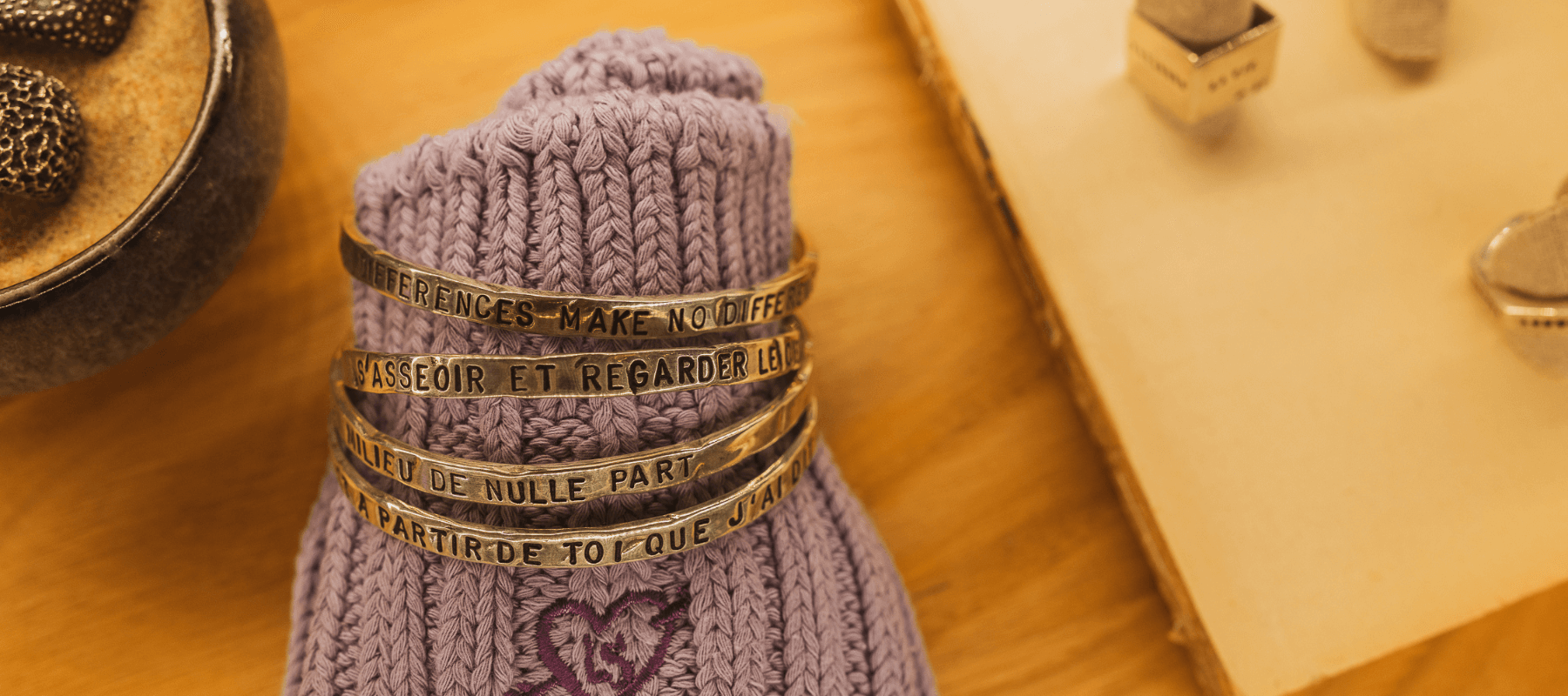 Jonc argent Serge Thoraval