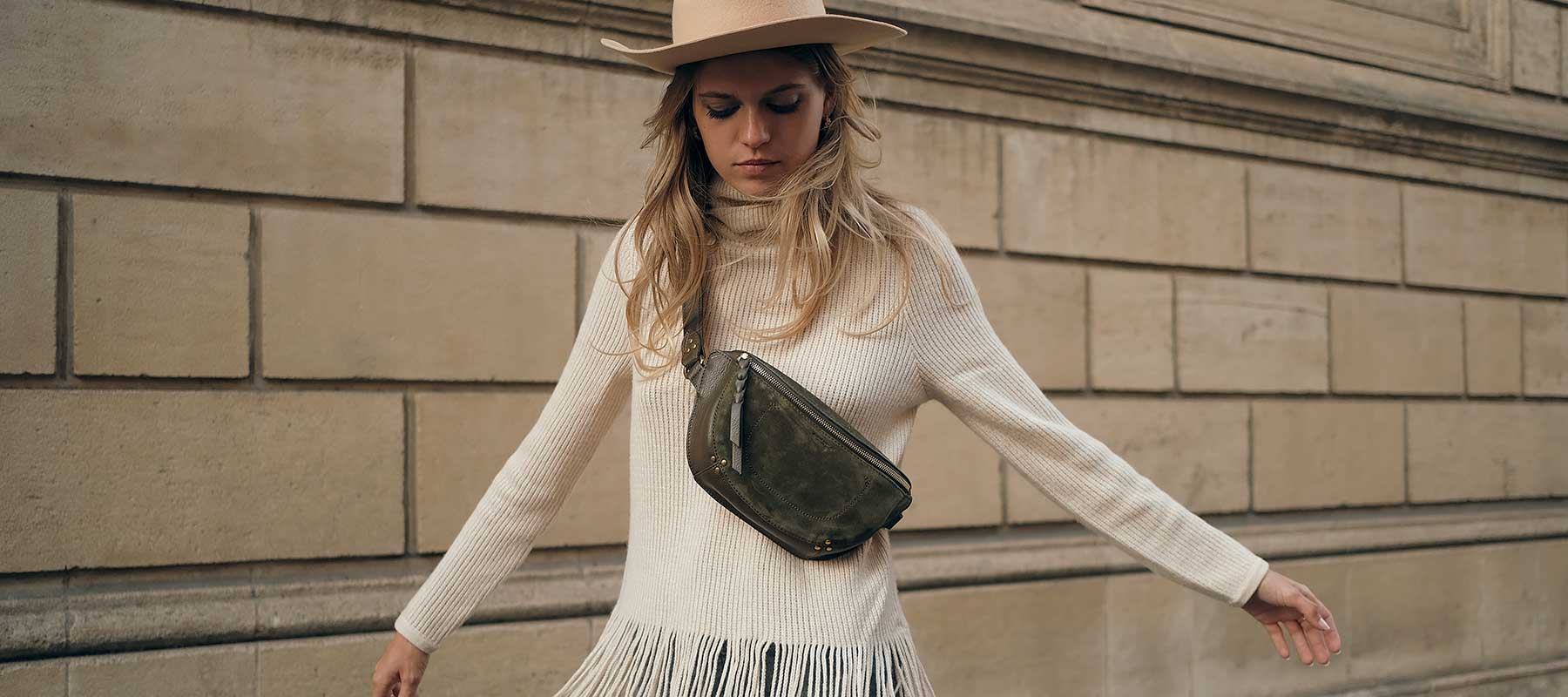 Pull à franges Zimmermann Pull col roulé à franges