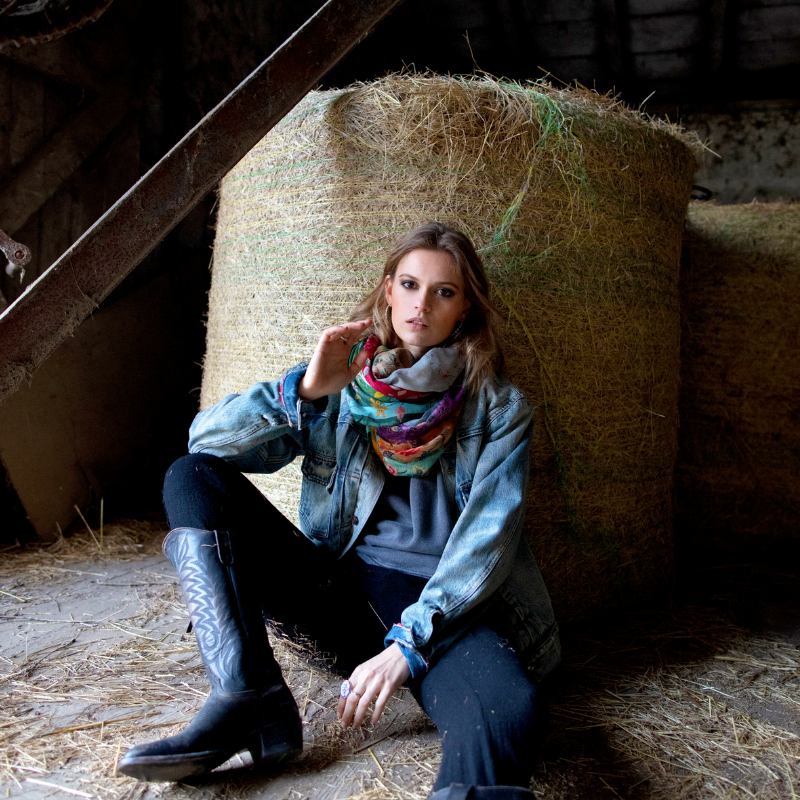 Look western en boots santiag