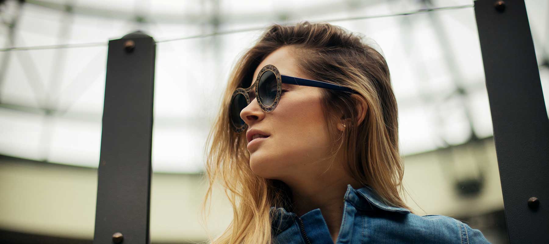 Lunettes de soleil Cachemire Nathalie Blanc