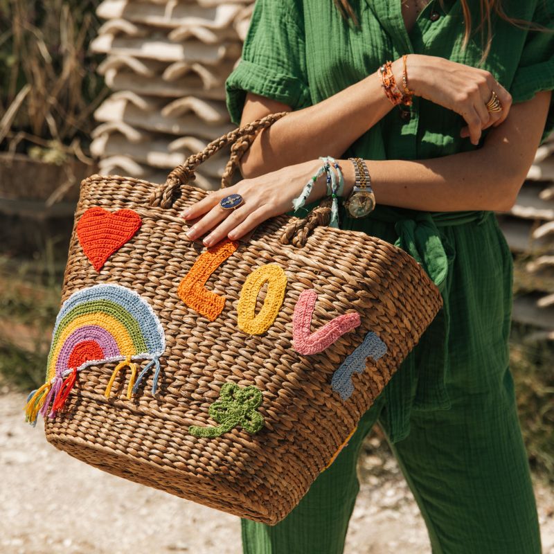 Panier Hyacinth Crochet de la marque Mira Mikati Panier coloré de la marque Mira Mikati