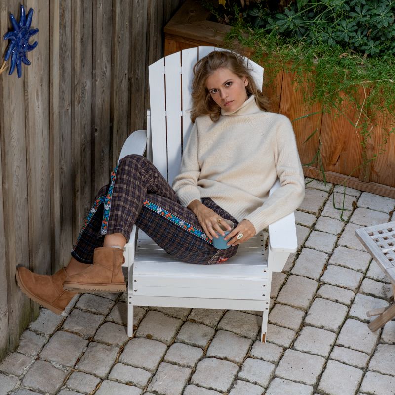 Bottines UGG Camel UGG Australia mini camel